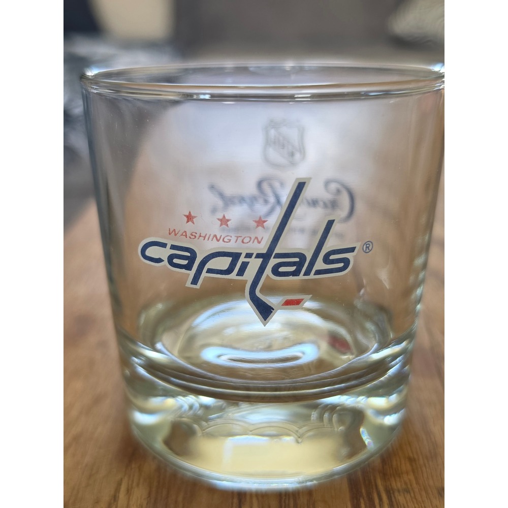 Washington Capitals Crown Royal NHL Whiskey Glass